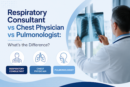 Respiratory Consultant vs Chest Physician vs Pulmonologist: What’s the Difference?